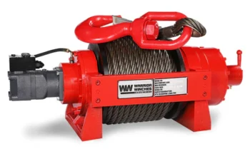 Trelleborg Hydraulic Offshore Winch ? 10 Ton Capacity